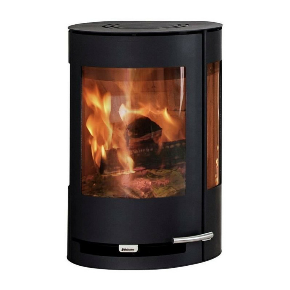 Poele a bois suspendu - aduro 9.4 - 50295 - 6 kw - noir