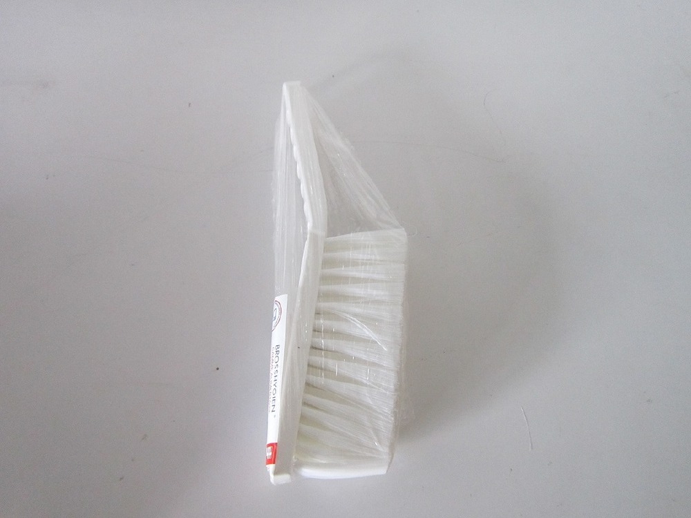 Balayette droite souple blanc - thomas brosserie