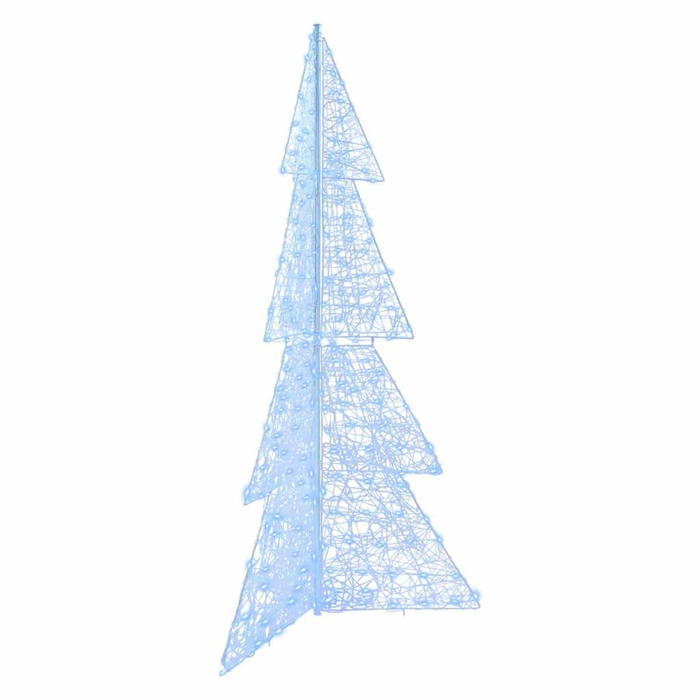 Sapin de noël avec 240 led blanc froid 180 cm acrylique