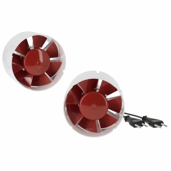 Pack extracteurs 2 x 190 m3/h - diamètre 125 mm