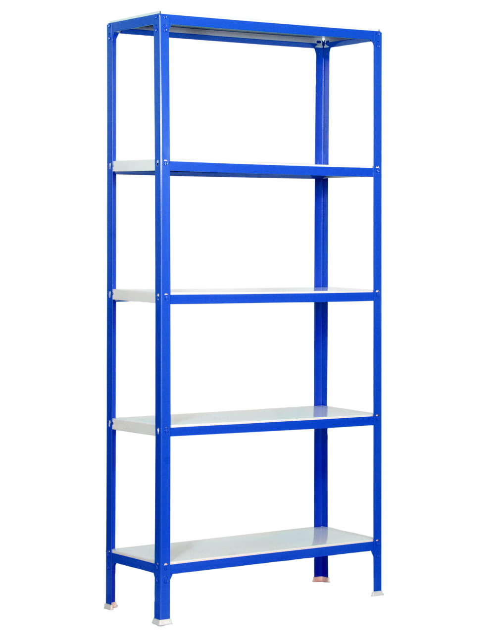Etagère légère sans vis simonhome click mini 5/300 bleu/blanc bleu/blanc 1800x800x300 - simonrack