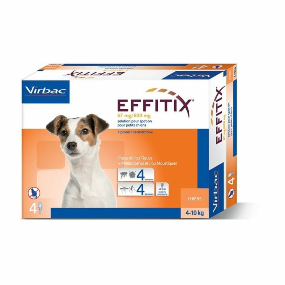 Effitix chien (4-10 kg) - virbac 24 pipettes