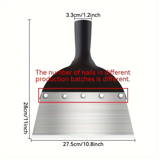 Pelle de nettoyage multifonctionnelle pour jardin extérieur - grattoir de jardin - outil de jardin