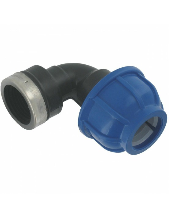 Coude femelle polyethilène 25mm - 20x27