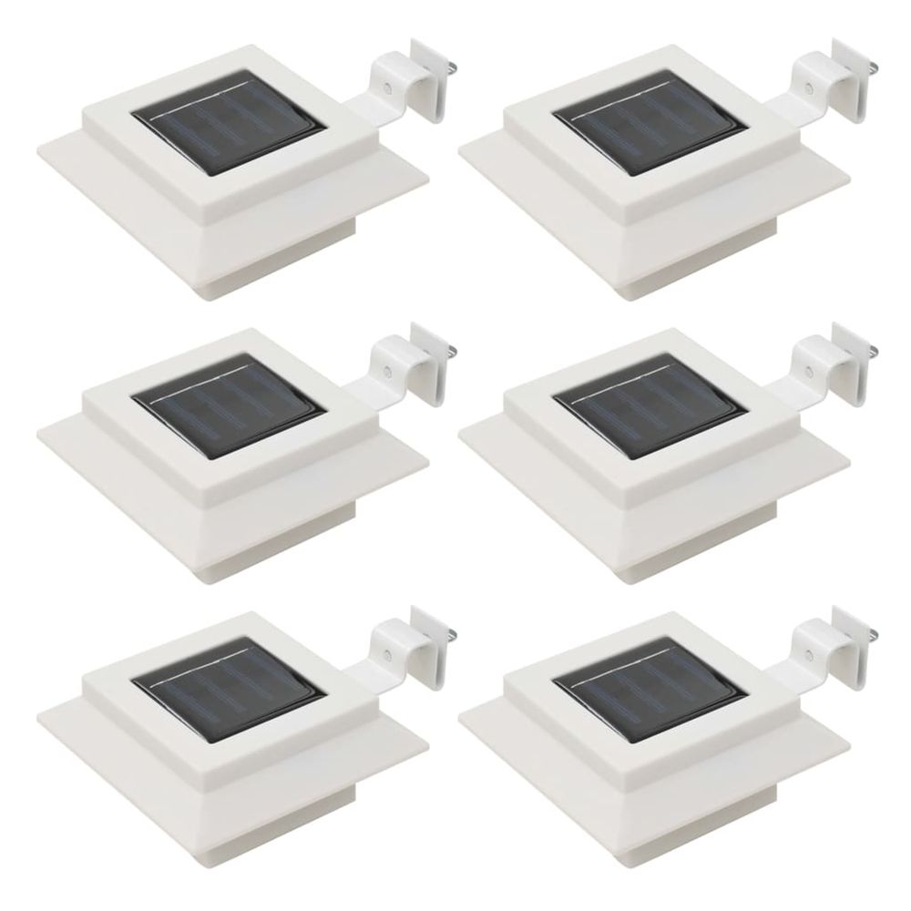 LAMPE SOLAIRE A LED CARREE D E-(865502)