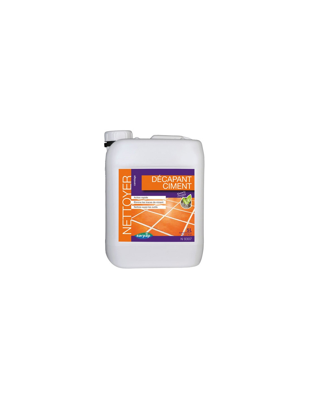 Nettoyant décapant ciment 5l - findis ebj