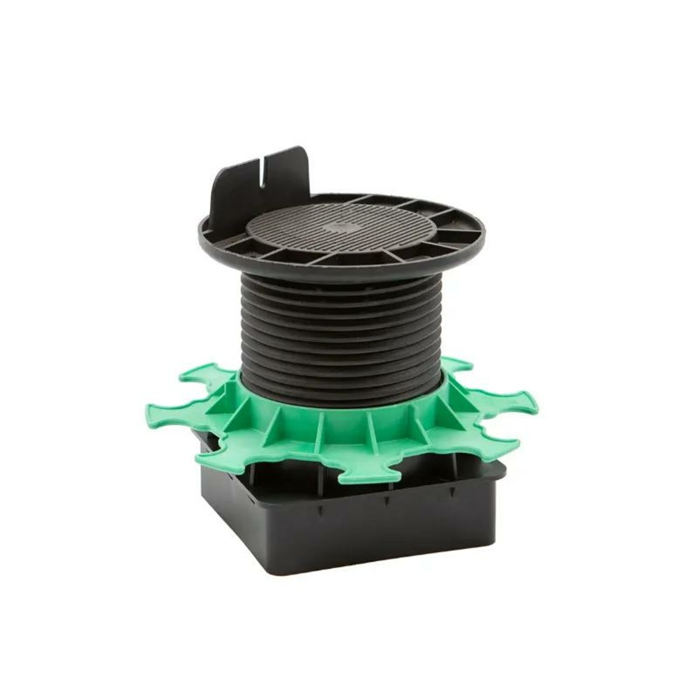 Plot terrasse réglable pour pieu métallique 43/138 mm elevo - jouplast - a l'unite