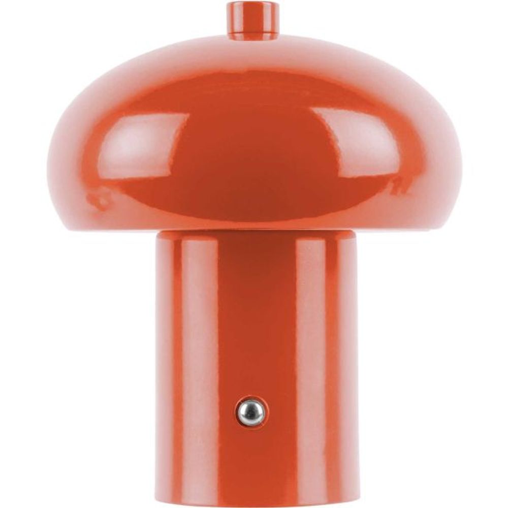Lampe de table en métal retro seta orange