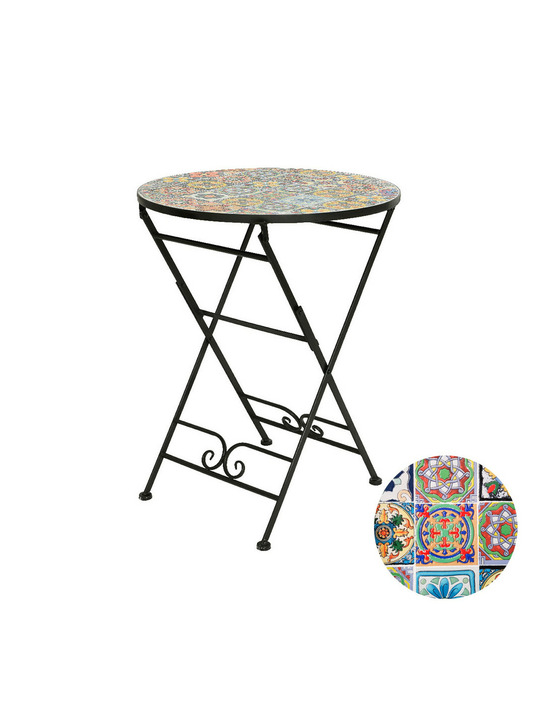 Table mosaique modèle praga, usage extérieur. - oem