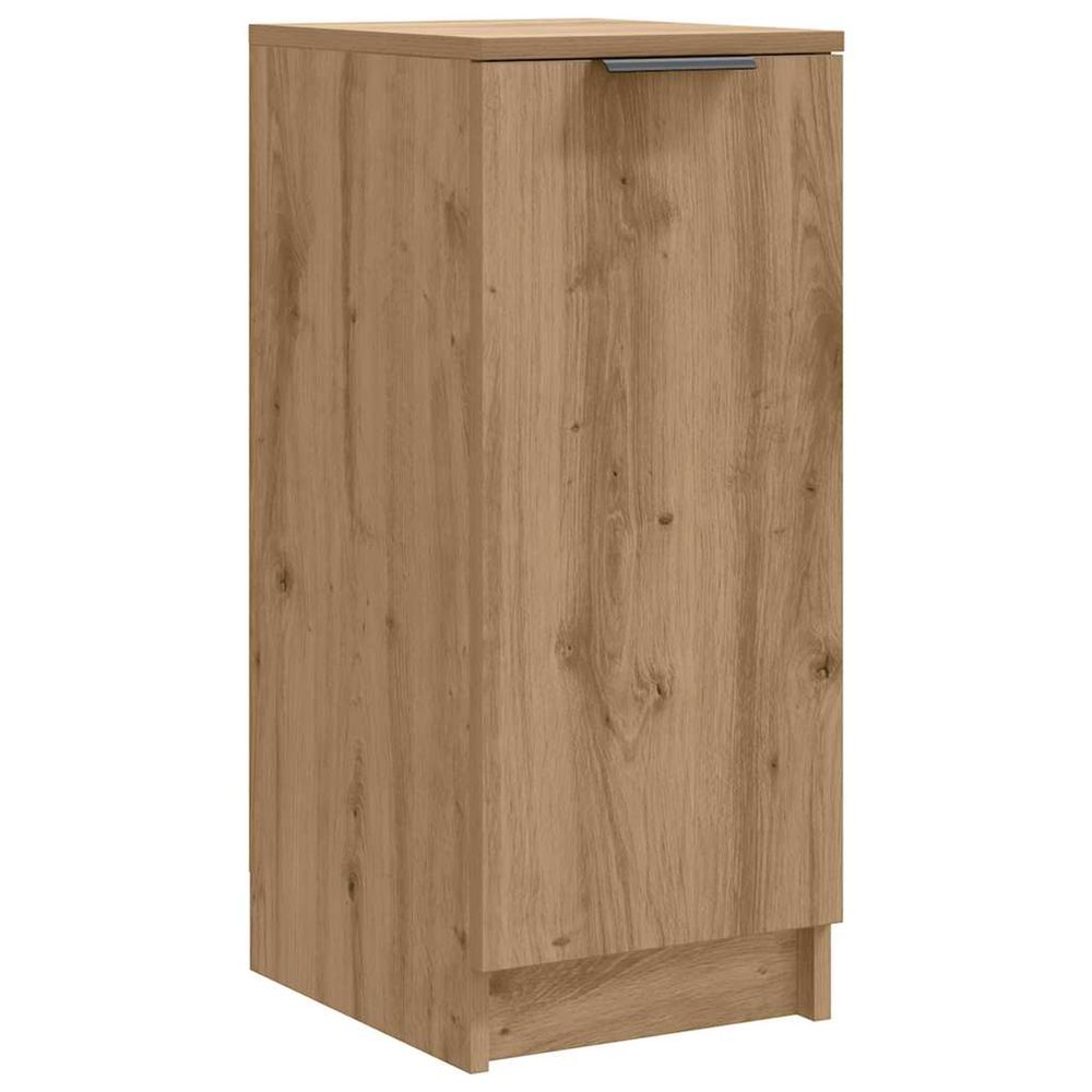 Armoire à chaussures chêne artisanal bois d'ingénierie