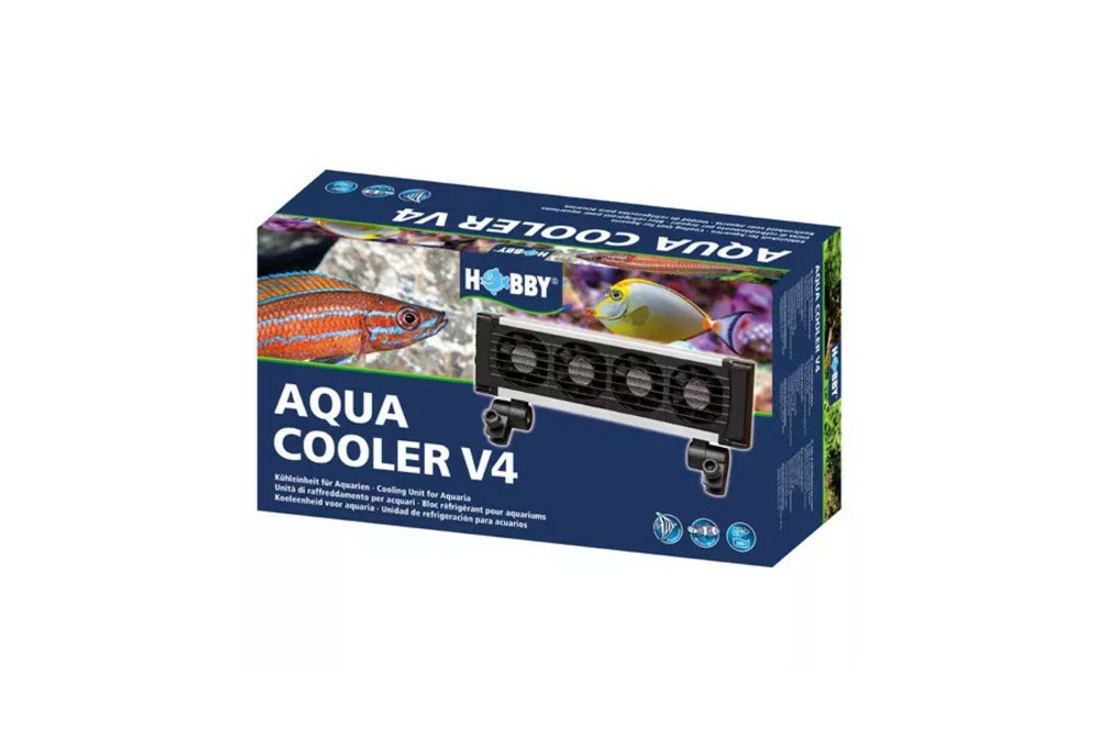 Aqua cooler v4 - refroidisseur pour d'aquarium 300l max pour amphibiens (type axolotl) ou poissons