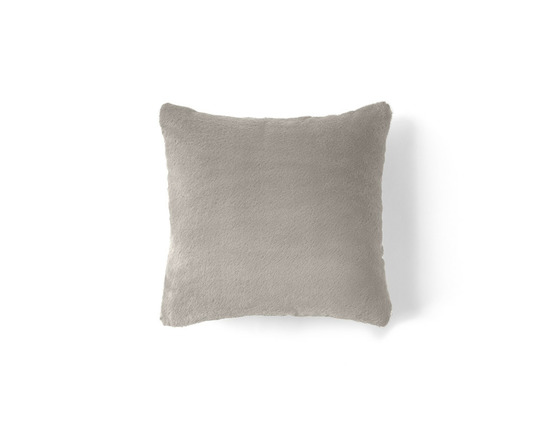 Crocus - coussin - en fausse fourrure - 35x35 cm