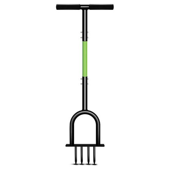 Outil de jardinage 4 en 1 acier 98 x 30 x 6 cm