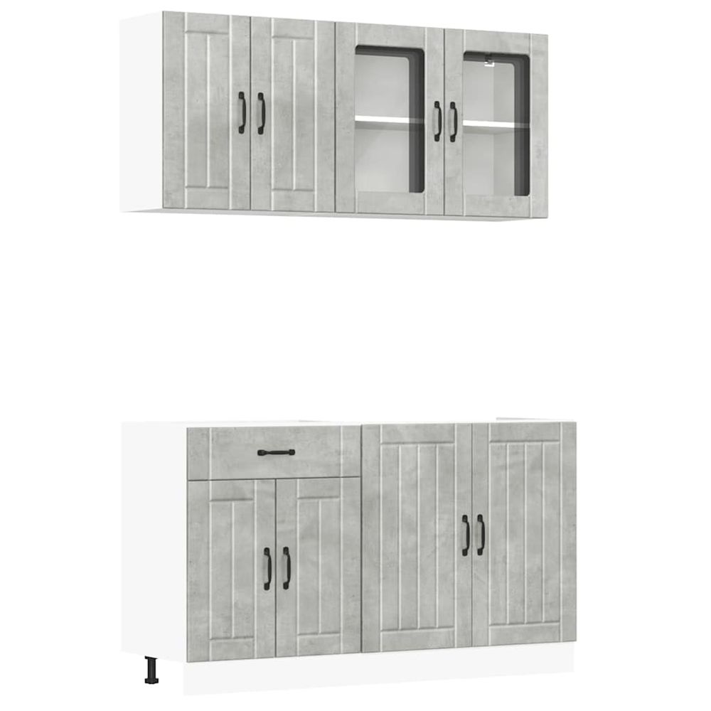 Ensemble de 4 meubles de cuisine 