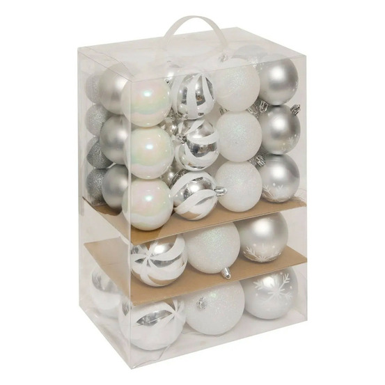 Lot de 60 boules de noël