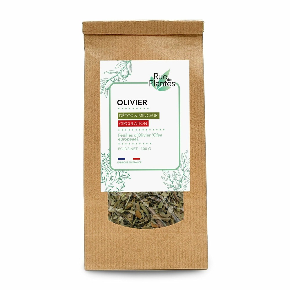 Olivier feuilles coupées - tisane 100g