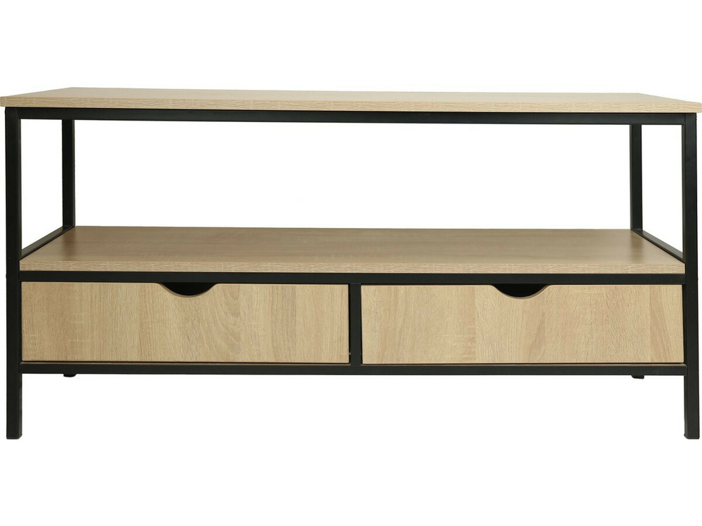 Meuble tv avec tiroir style industriel 