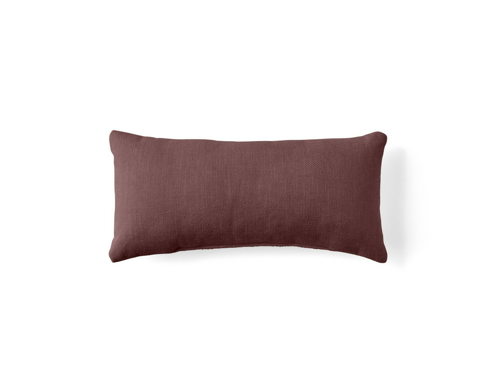 Alicante - coussin - en velours texturé - 28x58 cm