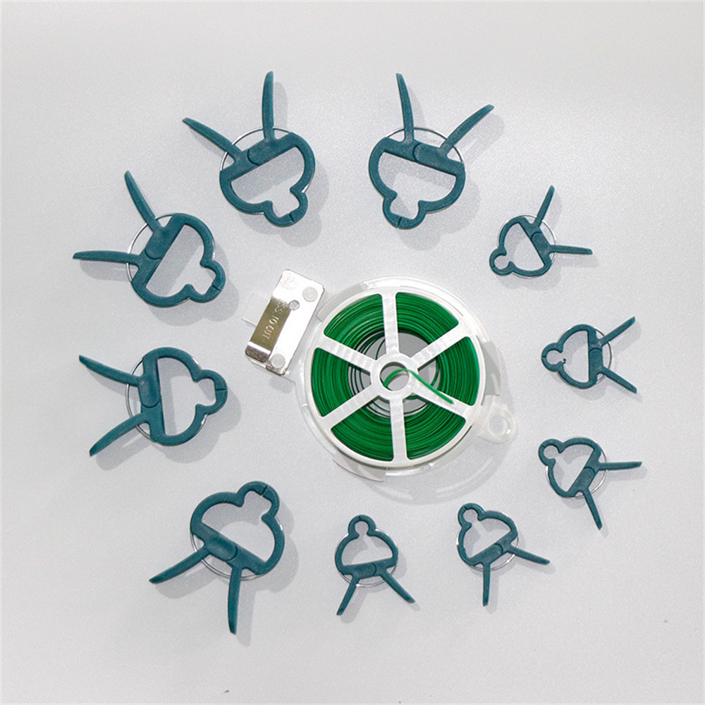 Ensemble de 61 clips de jardinage pour plantes grimpantes