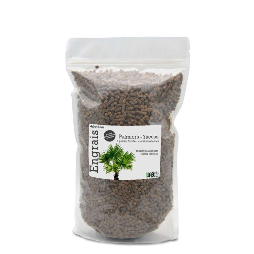 Engrais palmiers et yuccas - agro sens - sachet 1 kg