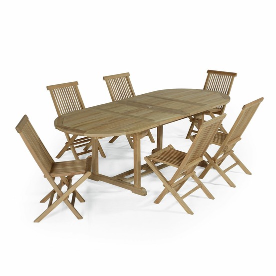 SALON DE JARDIN TECK TANAO-(783886)