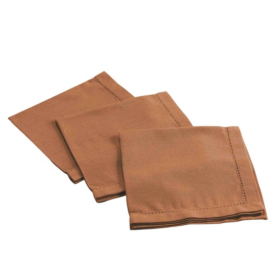 Lot de 3 serviettes de table charline