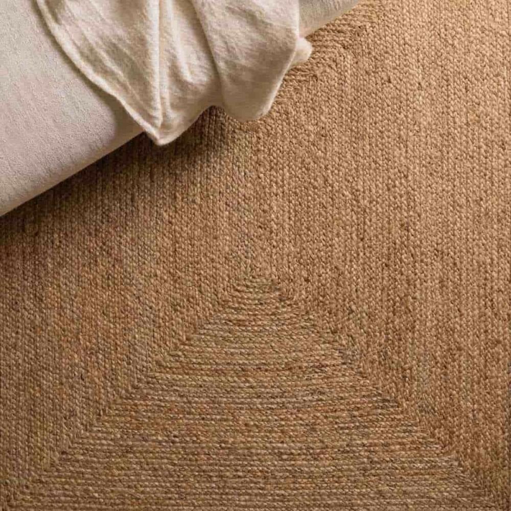 Tapis rectangulaire en jute 120x170cm