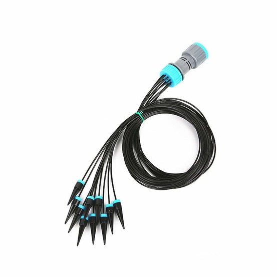 Kit d'irrigation goutte à goutte avec 10 goutteurs
