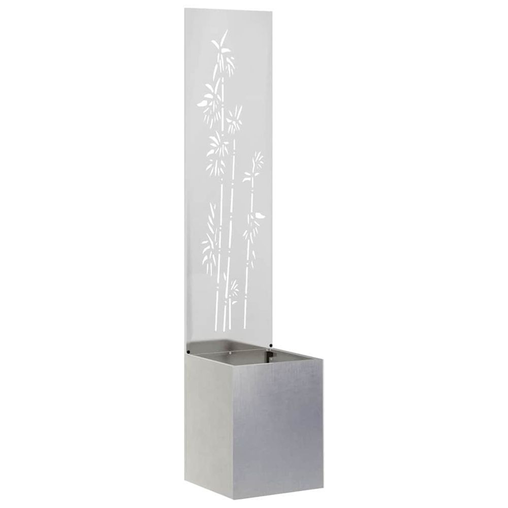 Écran de confidentialité de jardin argent 32 x 32 x 150 cm