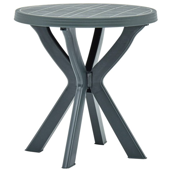 Table de bistro blanc ø70 cm plastique