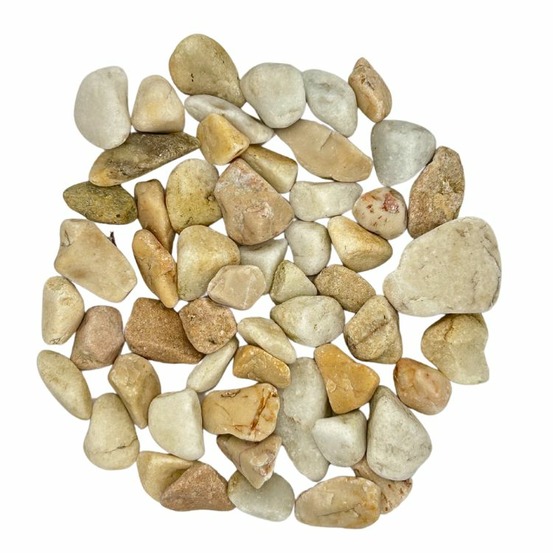 Pack +/- 1t (2 x 500kg) galets rose espagnol ø 12/18 mm - Livraison STANDARD