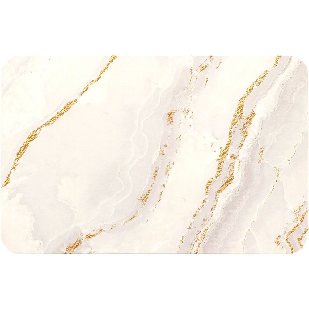 Tapis diatomite 39x60 cm - marbre