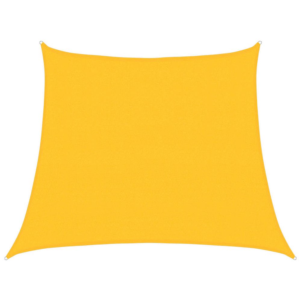 Voile d'ombrage 160 g/m² jaune 3/4x3 m pehd