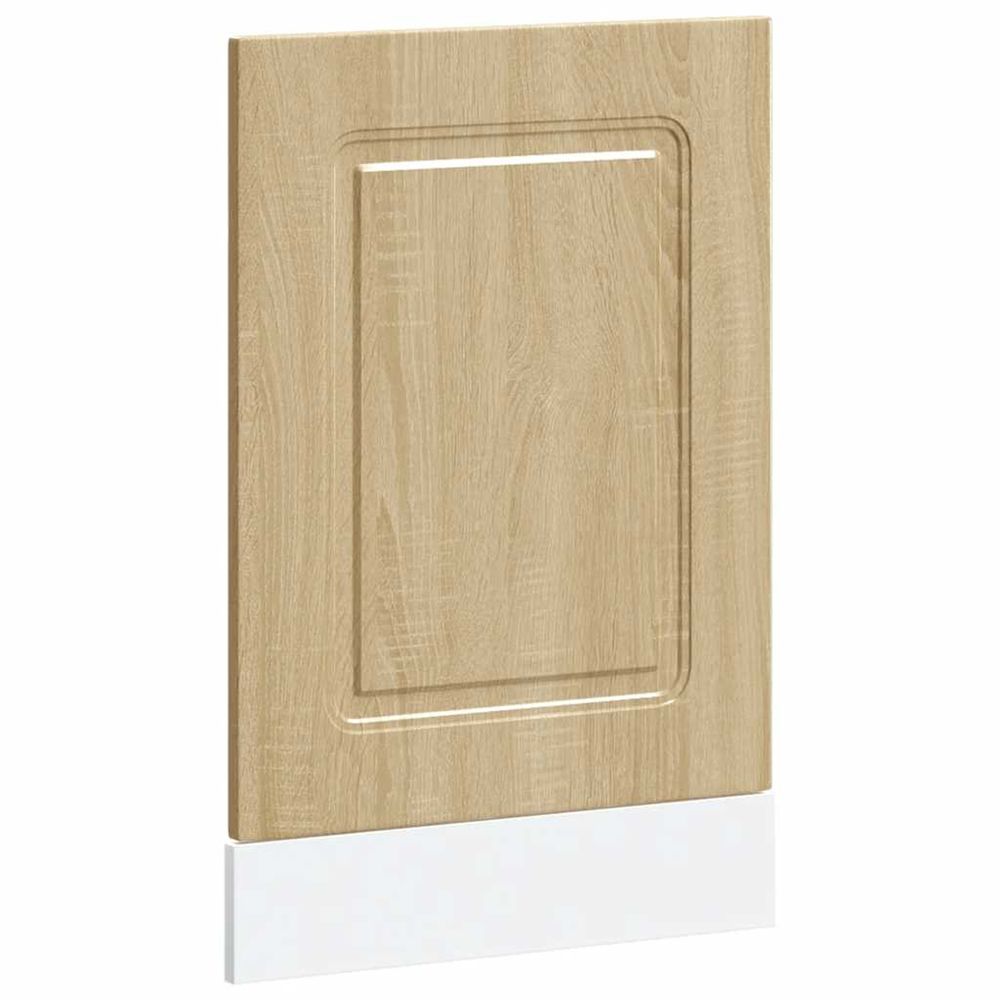 Panneau de lave-vaisselle kalmar chêne sonoma 45x1,5x57 cm