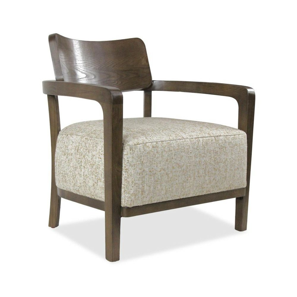 Fauteuil bois marron - interior's