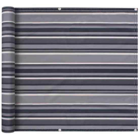 Parasol d'extérieur 400 x 90 cm oxford rectangulaire