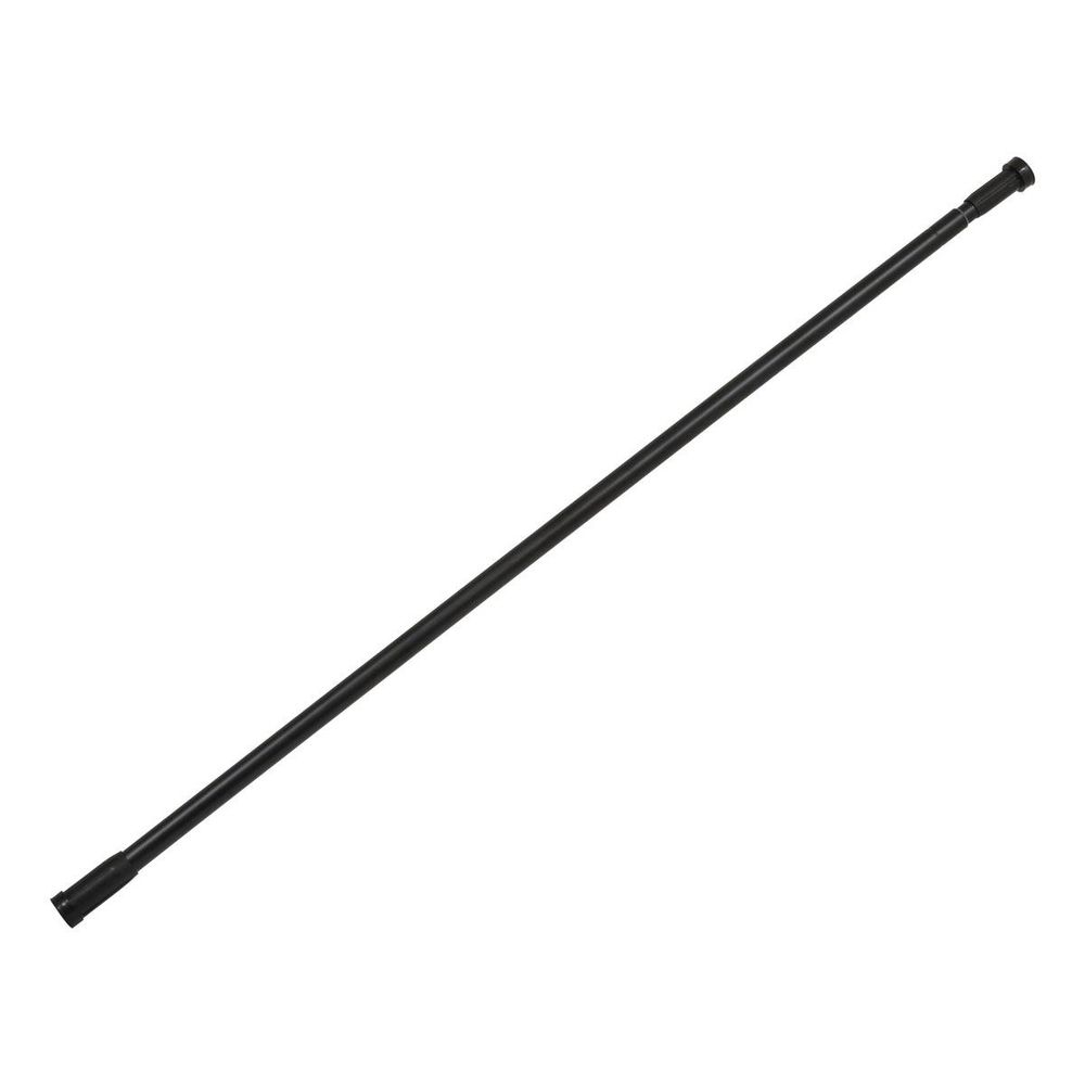 Tringle de douche extensible noir 250cm