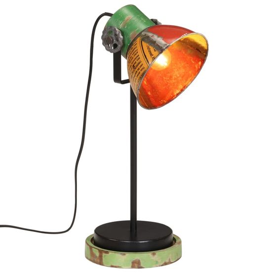 Lampe de bureau 25 w multicolore 17x17x50 cm e27