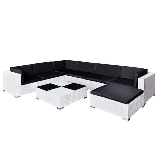 MOBILIER DE JARDIN 8 PCS AVE 2-(868951)
