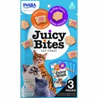 Collation pour chat inaba juicy bites 3 x 11,3 g crabe