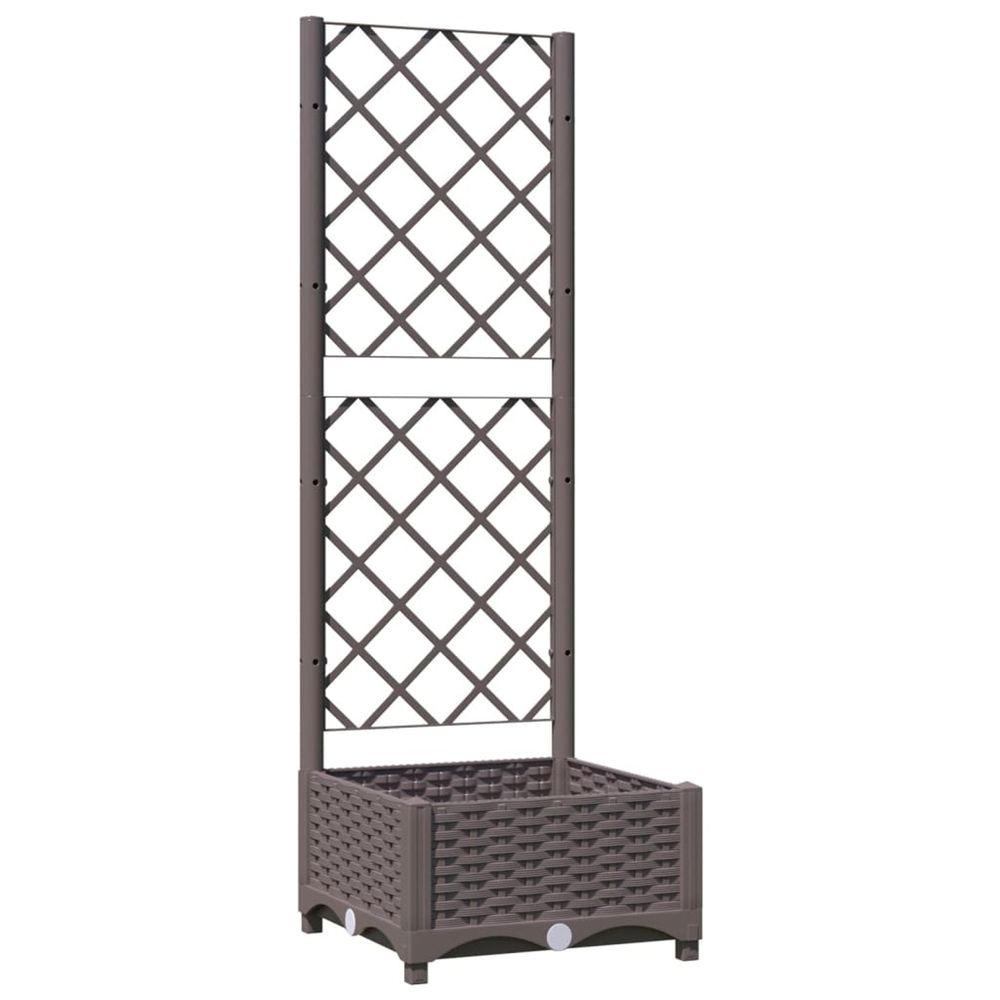 Jardin marron 40 x 40 x 121,5 cm