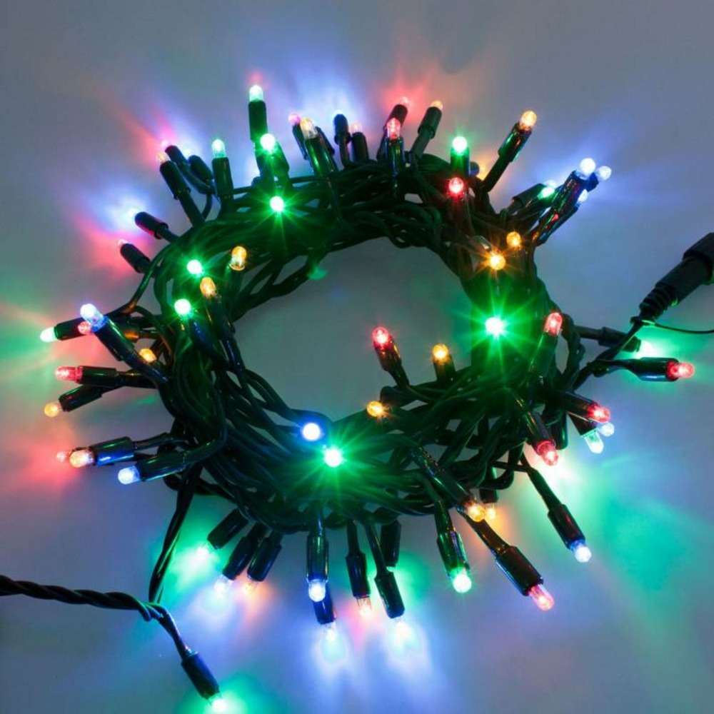 Guirlande lumineuse led extérieur ip67 10m multicolore raccordable professionnelle 230v ip67 lotti