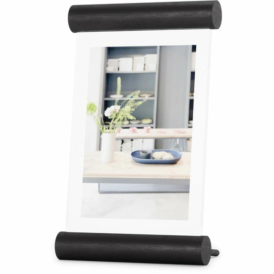 Cadre photo en bois 10 x 15 cm scroll