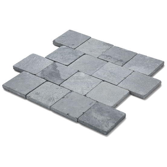 Pavé pierre bleue du vietnam 15x15 cm ep.2 (au m²)