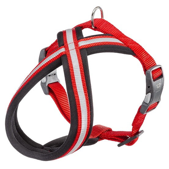 Harnais pour chiens petite taille daytona cross s, réfléchissant, avec boucle magnétique