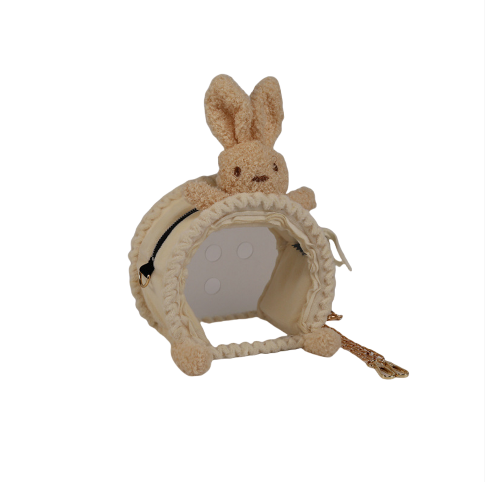 Sac de voyage semi-circulaire pour écureuil, chinchilla, hamster, lapin nain, cochon d'inde - mcboson