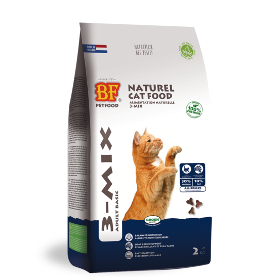 Croquettes chat 3 mix 2kg
