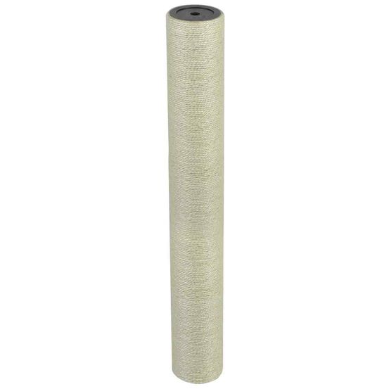 Grand poteau griffoir chat sisal naturel remplacement arbre à chat 60x8 cm beige