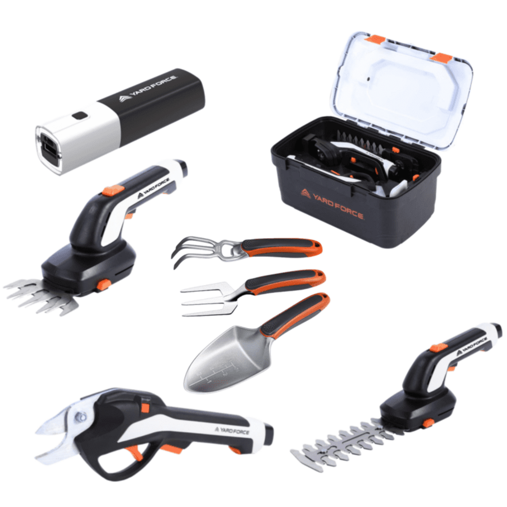 Set vita outils jardin yard force hx v06s 4v