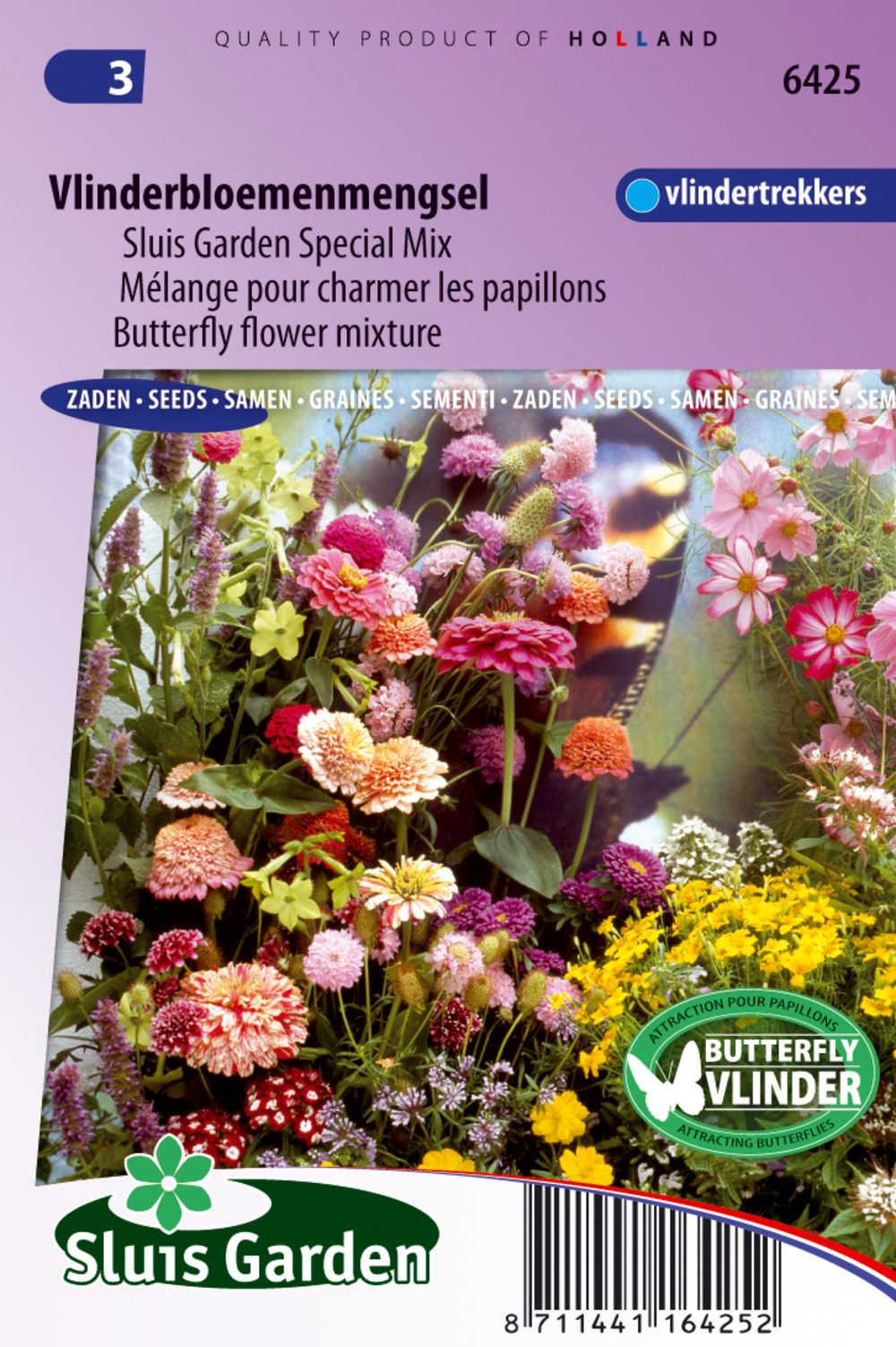 Mélange pour charmer les papillons (annuel) - graines de fleurs annuelles - ca. 4 g (livraison gratuite)